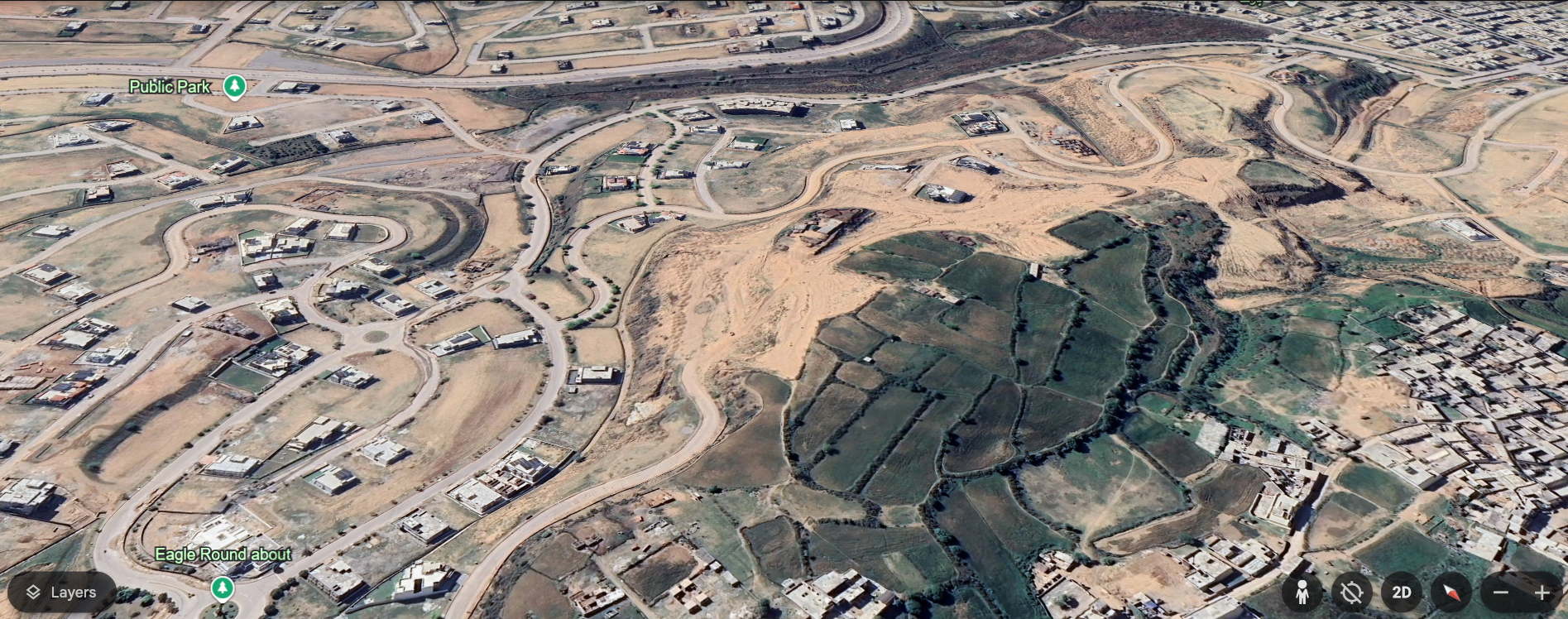 10 Marla Plot Plus 8 Marla Extra Land Bahria Hamlets Phase 8 Hilltop View